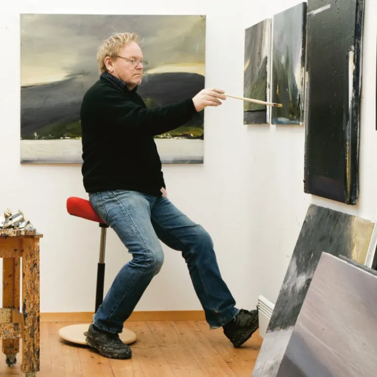 Move Varier® Tabouret ergonomique réglable en tissu