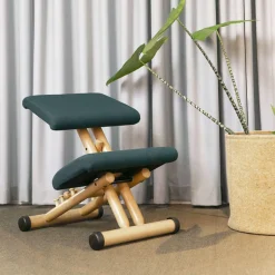 Multi Varier® Siège de bureau ergonomique en tissu et bois