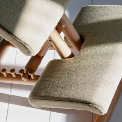 Multi Varier® Siège de bureau ergonomique en tissu et bois