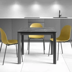 Multiplus Table sur mesure en céramique avec pieds en métal