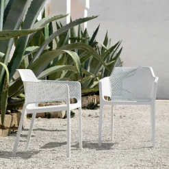 Net Fauteuil de terrasse moderne en polypropylène