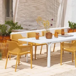 Net Fauteuil de terrasse moderne en polypropylène