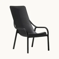 Net Lounge Fauteuil lounge design en polypropylène recyclable