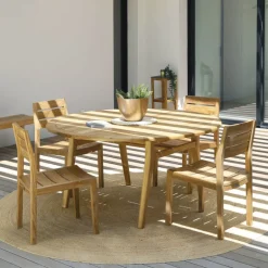 ODAChaise de jardin en teck massif