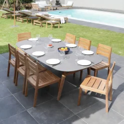 ODAChaise de jardin en teck massif