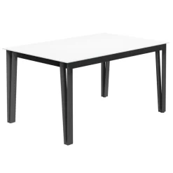 Okaso Table design en verre pour salle à manger