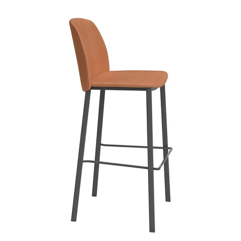Olivia Tabouret de bar tendance rembourré en simili