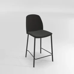 Olivia Tabouret snack moderne en tissu