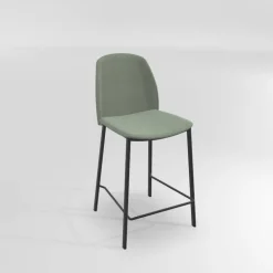 Olivia Tabouret snack moderne en tissu