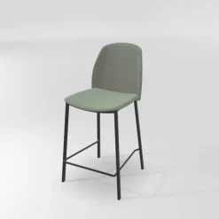 Olivia Tabouret snack moderne en tissu