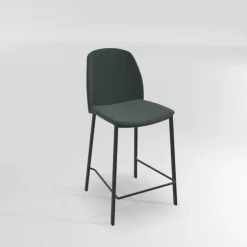 Olivia Tabouret snack moderne en tissu