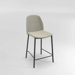 Olivia Tabouret snack moderne en tissu