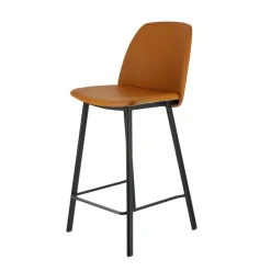 Olivia Tabouret snack tendance en simili rembourré