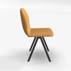 Ona Chaise de salle à manger moderne en tissu