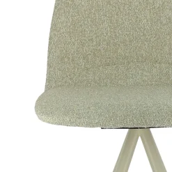 Osaka Tabouret snack moderne en tissu et pieds métal