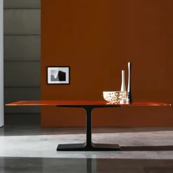 Palace Sovet® Table de salle à manger design rectangulaire en verre