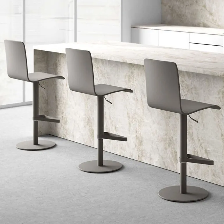 Palma Tabouret réglable contemporain rembourré