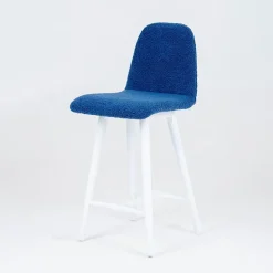 Pandora Tabouret snack en tissu et pieds en bois massif