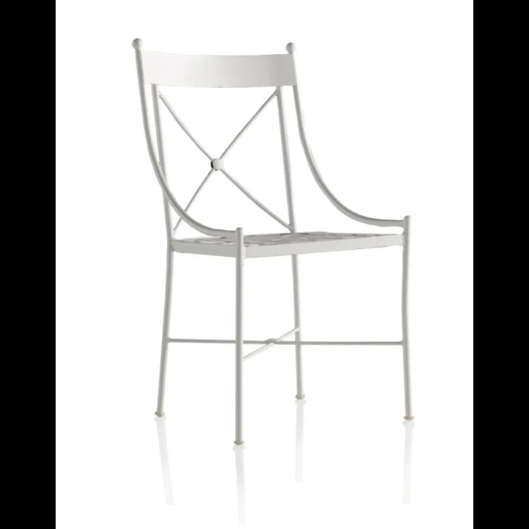 Paris Chaise de jardin style provençal en métal