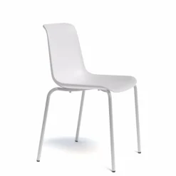 Paris Chaise empilable en polypropylène et métal