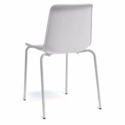 Paris Chaise empilable en polypropylène et métal