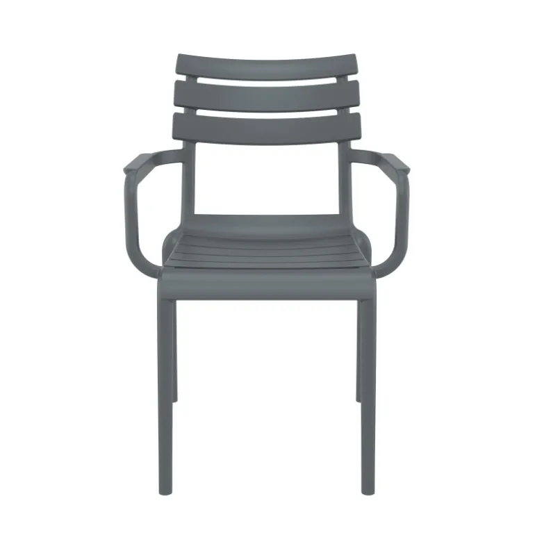 Paris Fauteuil moderne empilable en polypropylène