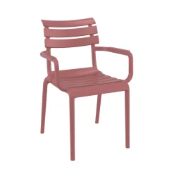 Paris Fauteuil moderne empilable en polypropylène