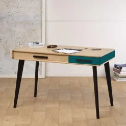 Paul Bureau en bois avec tiroirs