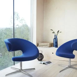 Peel Club Varier® Fauteuil de relaxation design et inclinable en tissu