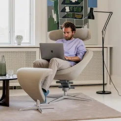 Peel Varier® Fauteuil de relaxation design en tissu