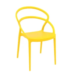 Pia Chaise tendance empilable en polypropylène