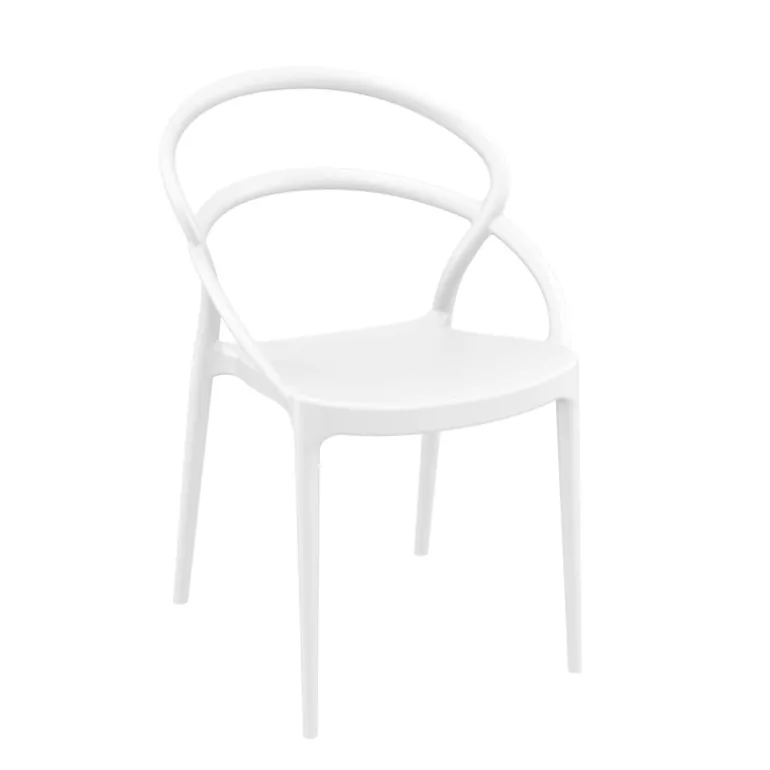 Pia Chaise tendance empilable en polypropylène