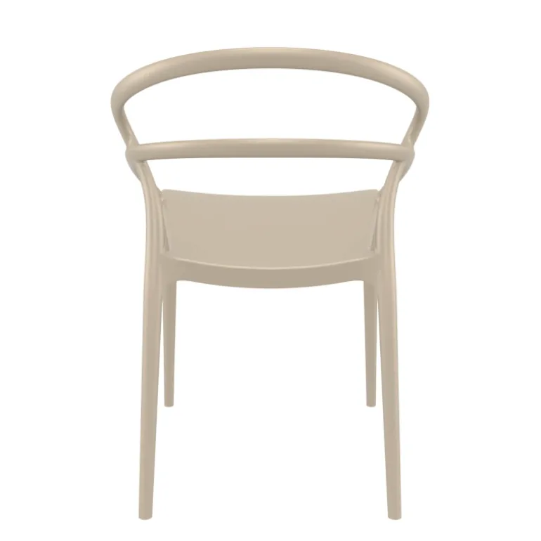 Pia Chaise tendance empilable en polypropylène