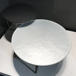 Piktor Sovet Table basse ronde en verre