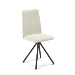 Pinot Chaise moderne pivotante en tissu