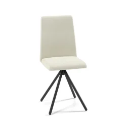 Pinot Chaise moderne pivotante en tissu