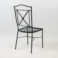 Pisa Chaise de jardin provençale en acier