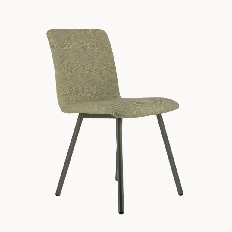 Pisa Chaise en tissu de salle à manger