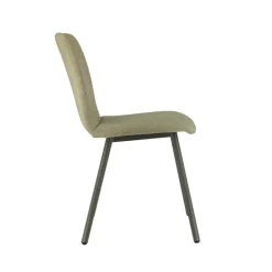 Pisa Chaise en tissu de salle à manger