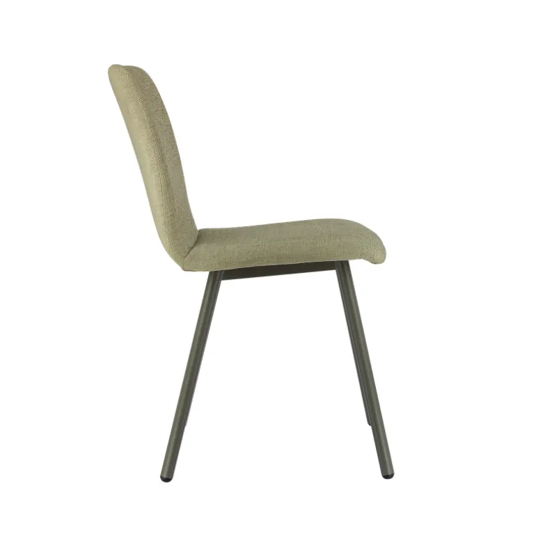 Pisa Chaise en tissu de salle à manger