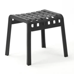 Poggio Tabouret bas design empilable en polypropylène