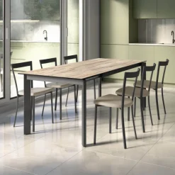 Poker Table petit espace extensible en céramique