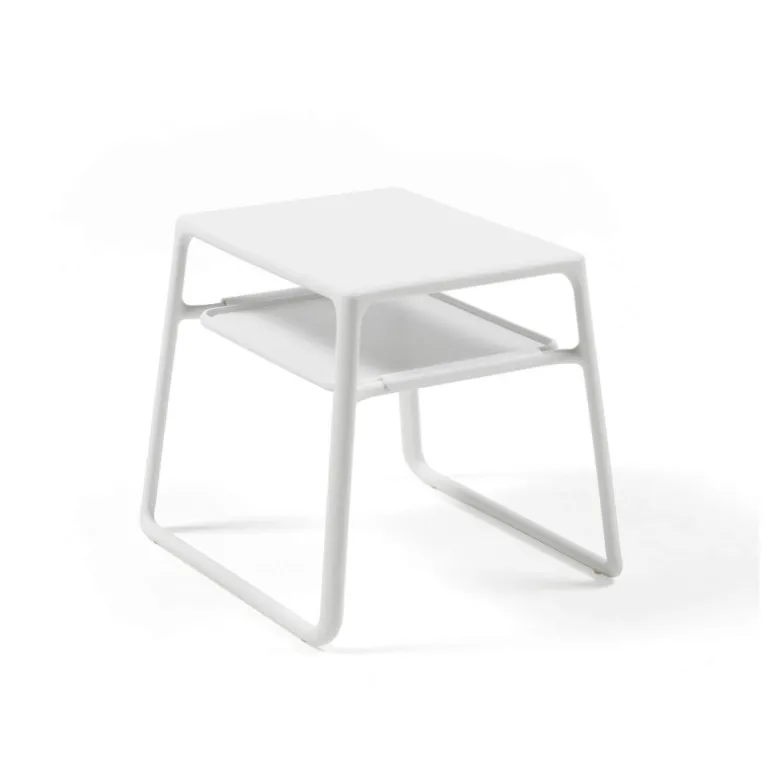 Pop Table basse de jardin carrée empilable en polypropylène