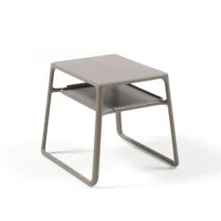 Pop Table basse de jardin carrée empilable en polypropylène