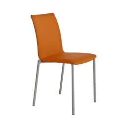 Pro'G Chaise moderne en métal et simili