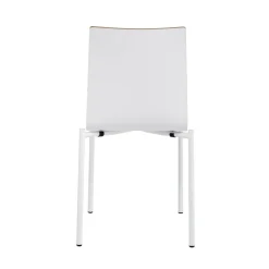 Pro's Chaise moderne en métal et stratifié