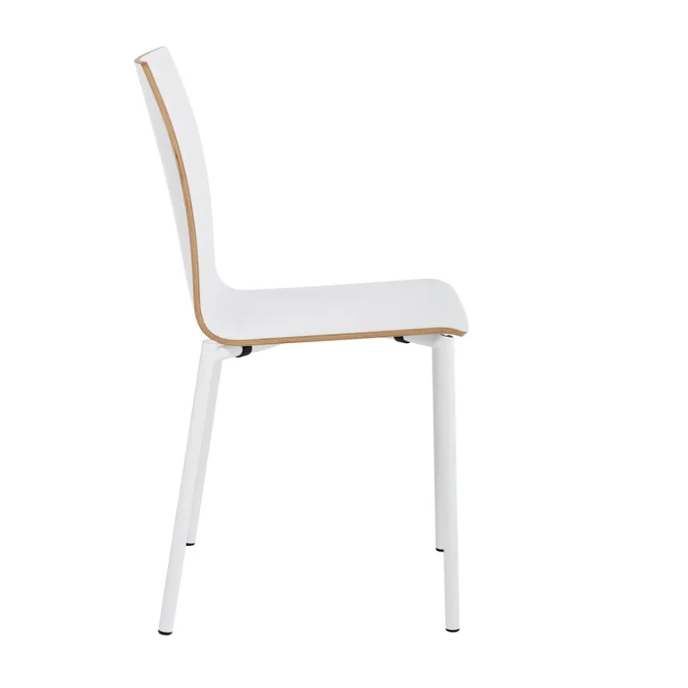 Pro's Chaise moderne en métal et stratifié