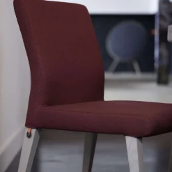 Pure classic Mobitec® Chaise cocooning en tissu et pieds bois