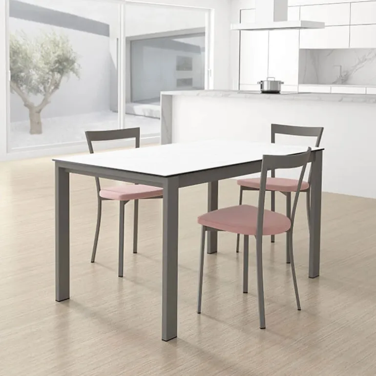 Puzzle Table de cuisine rectangulaire en céramique