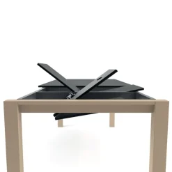 Quadra Table moderne en céramique extensible